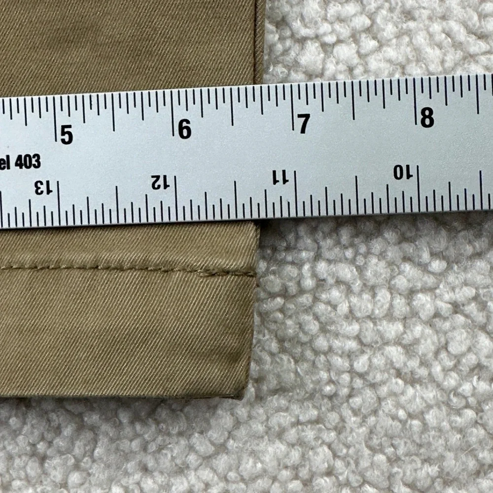 Banana Republic Lived-In Athletic Chino Pants Mens 30x30 Khaki Stretch Casual